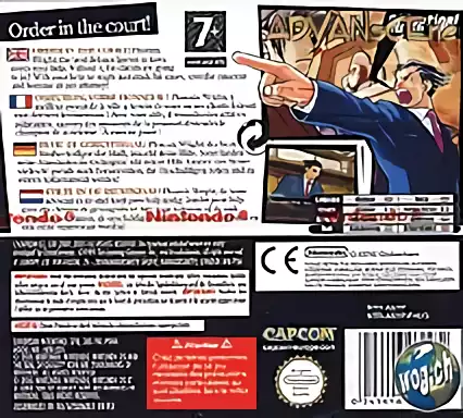 Image n° 2 - boxback : Phoenix Wright - Ace Attorney